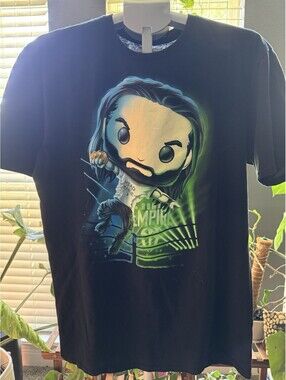 Pop! Tees WWE Roman Reigns Tshirt Size XL - Black 2021